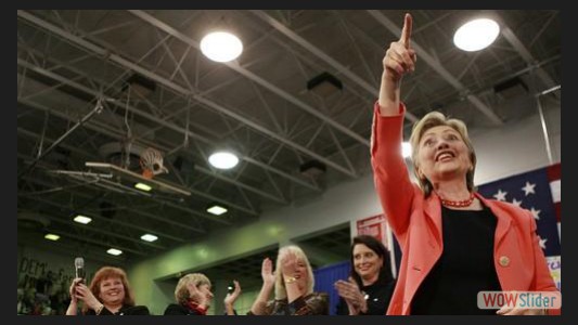 Hillary Clinton at Manual 2008